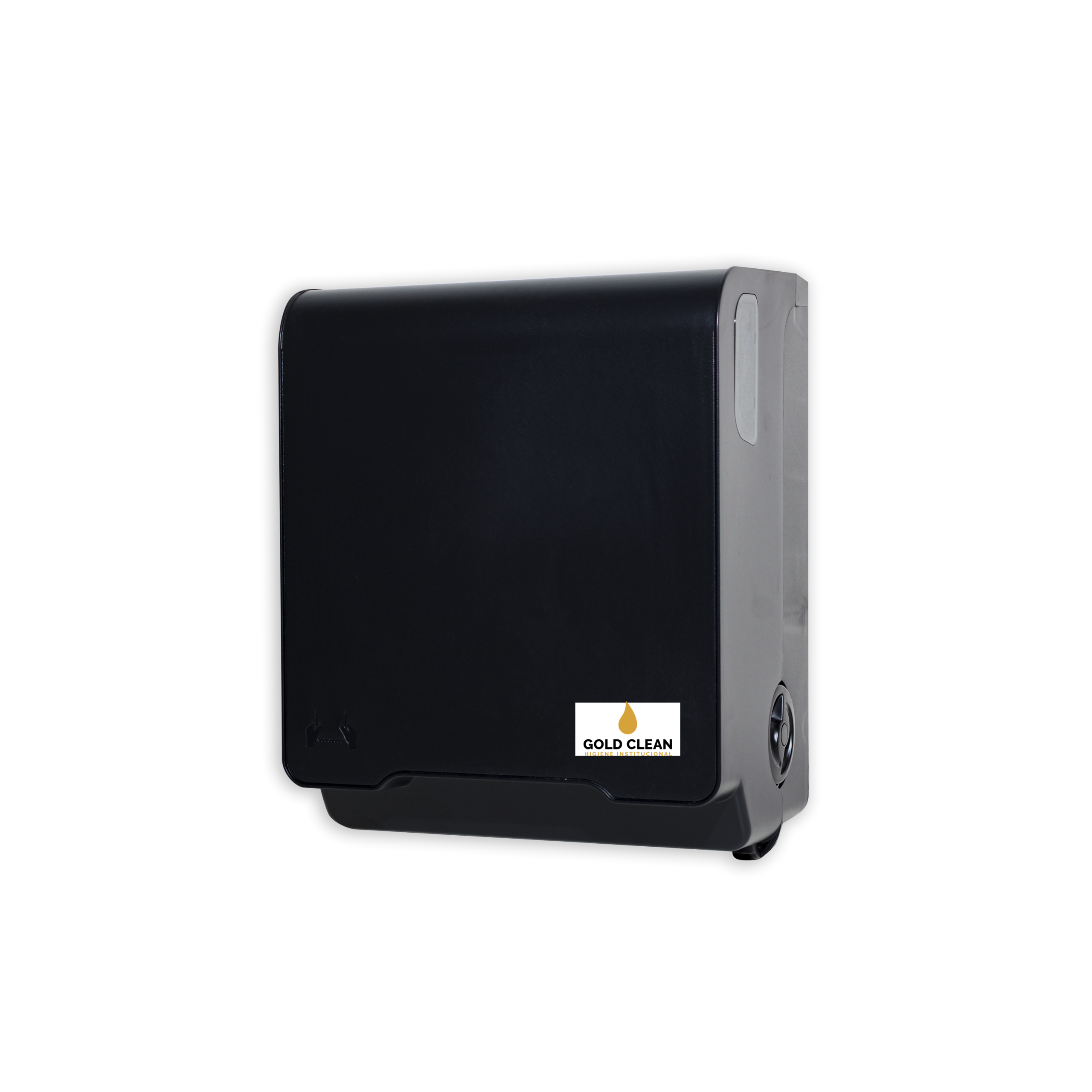 Dispenser Toalla en Rollo Autocorte Negro