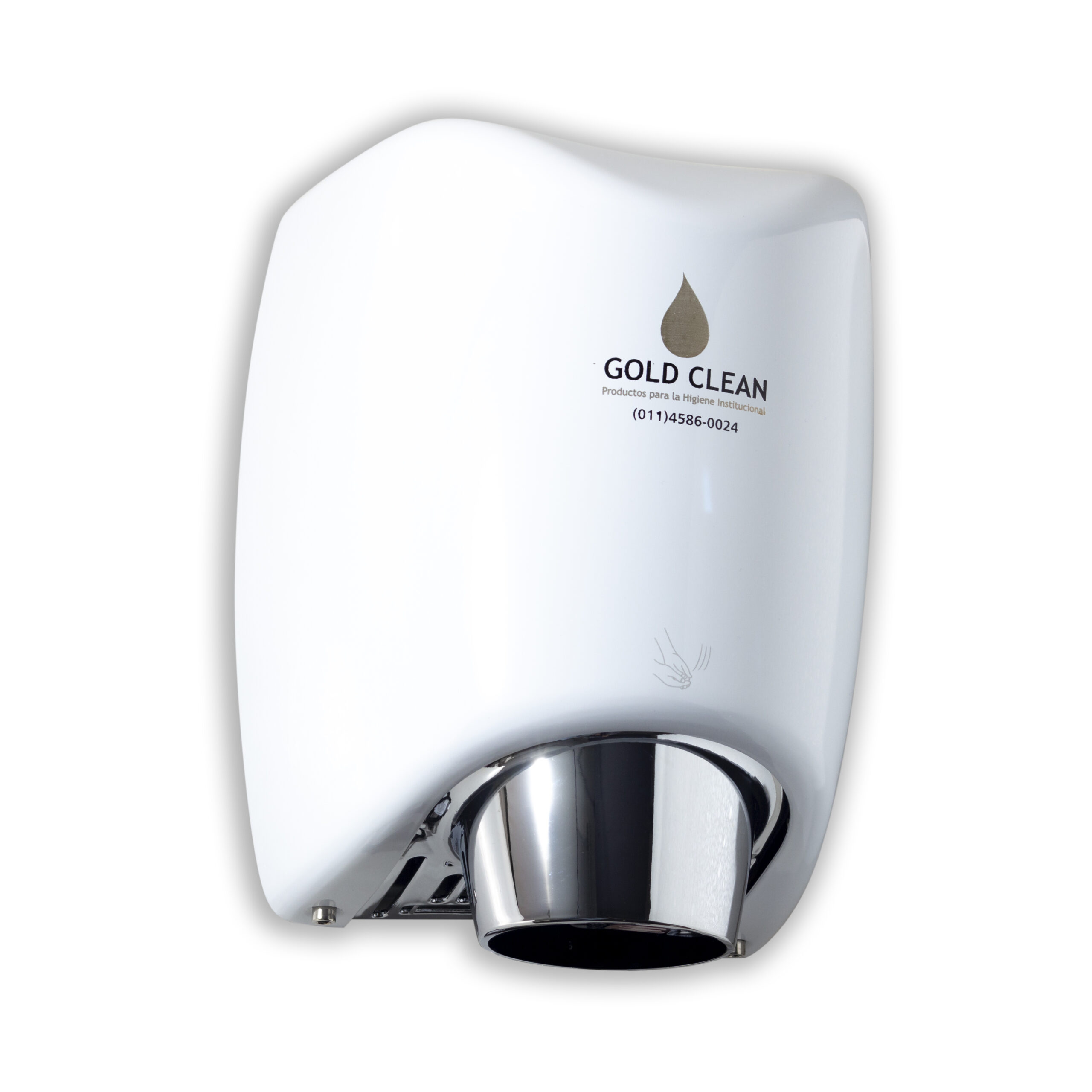 Secamanos Eléctrico Gold Clean Air Blanco