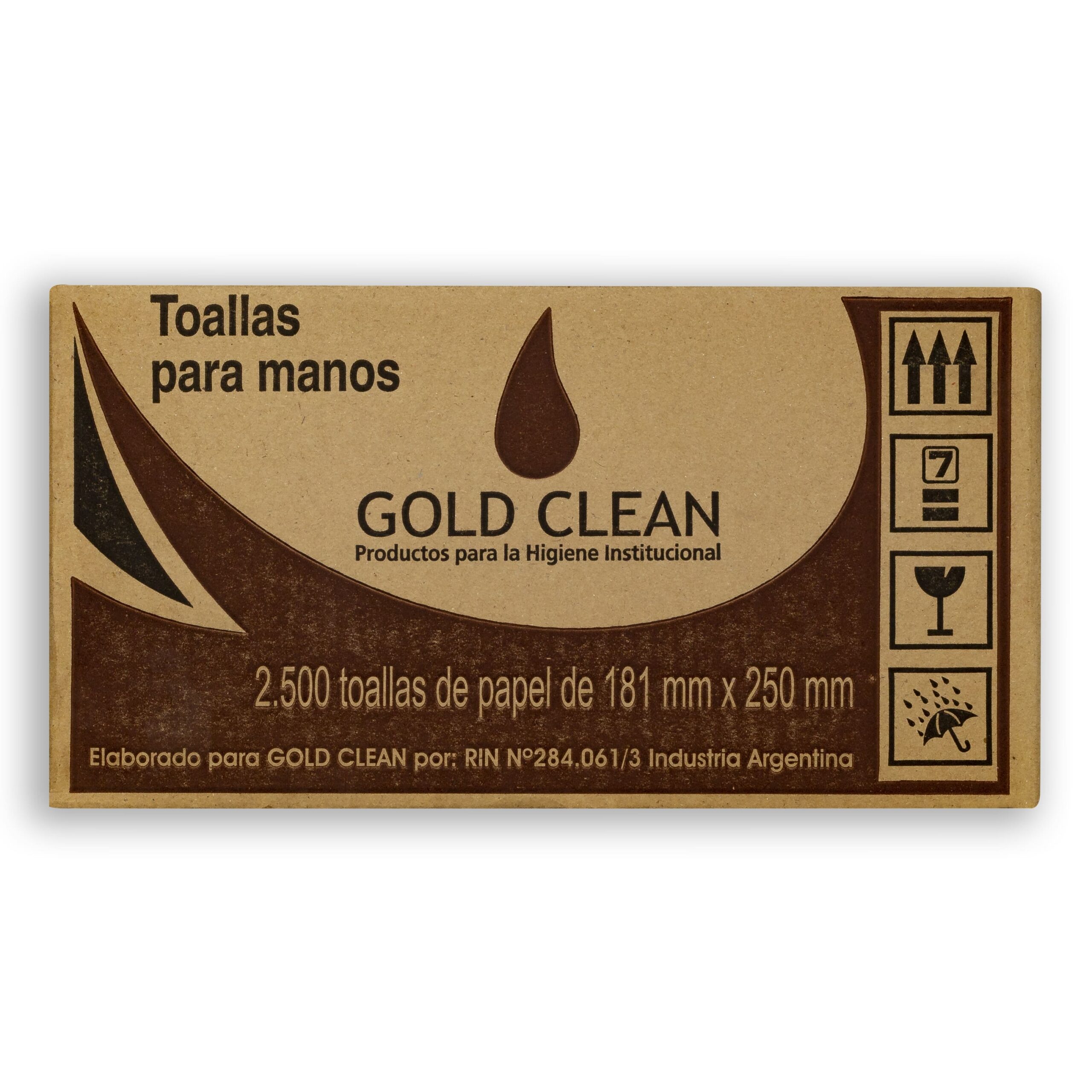 Toallas intercaladas Gold Blanca Super 21 X 25 CM